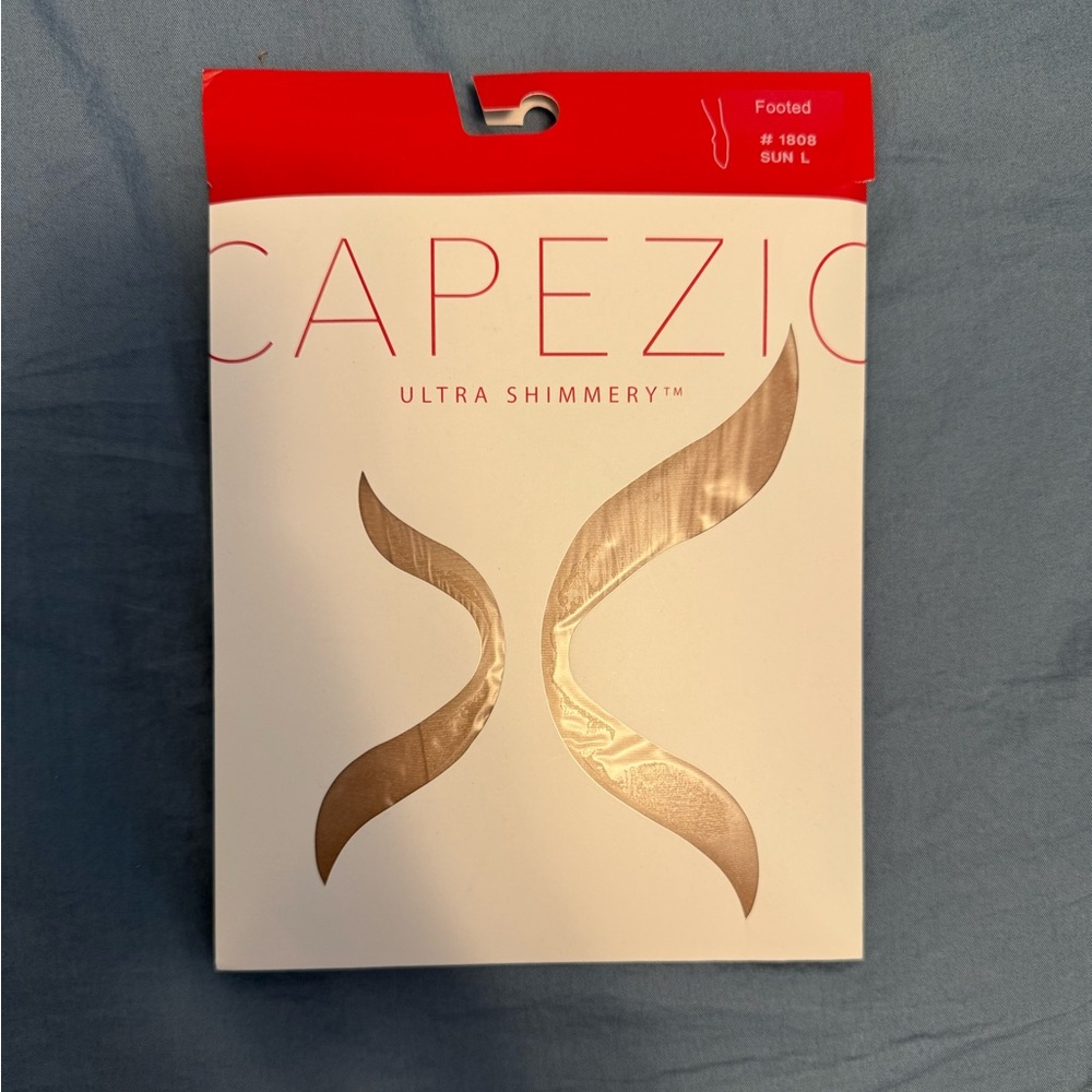 Capezio Ultra Shimmery Footed Tights New